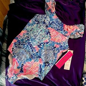 New Lilly multicolored size 7 swimsuit